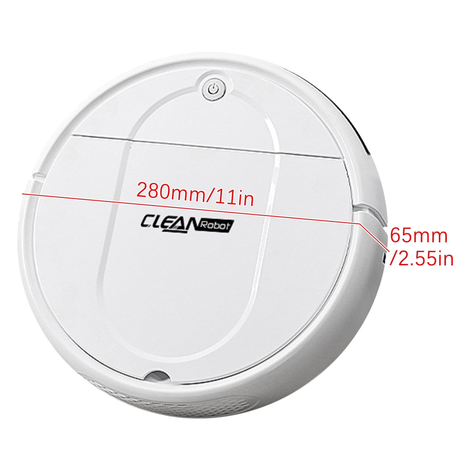 CaiTeLin Sweeping Robot Lazy Household Cleaning Machine USB Automatic Vacuum Cleaner Small Appliances Black and Friday Toy