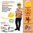 thumbnail image 3 of Born Toys Construction Worker, Gardening Costume, Chef or Baker Dress up Clothes for Kids 3-7, 3 of 7