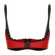thumbnail image 5 of Sujetador sexy con copas abiertas para mujer, tops con pezones expuestos, sujetador con tirantes ajustables, sostén push-up de encaje con aros, ropa interior para dormir, 5 of 5