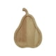 thumbnail image 1 of D-Snack Plate Space-Saving Storing Wooden Snack Tray Pear Fruit Tray, 1 of 5