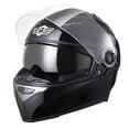thumbnail image 1 of AHR RUN-F1 DOT Motorcycle Full Face Helmet Dual Visors Sun Shield Lightweight ABS Street Bike Snowmobile Touring, 1 of 10