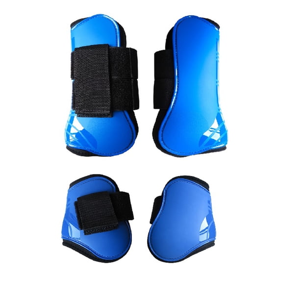 Greeniant Suministros ecuestres Equipo de protección frontal ligero resistente al desgaste con sujetador de nylon Buena elasticidad Legging Tightness Cuidado ecuestre y deportes Negro SG Greeniant OD025315-02