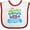 White and Red, variant on Inktastic Physical Therapist Daddy Boys or Girls Baby Bib