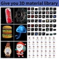 thumbnail image 3 of Proyector de Holograma 3D con WiFi y Bluetooth 52 cm para Negocios y Fiestas, 3 of 10