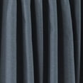 thumbnail image 6 of 3S BROTHERS Solid Linen Look Curtains Drapes Home Decorative Set of 2 Panels Linen Window Curtains Hanging Back Tap & Rod Pocket Nursery Room Bedroom Office - Sky Blue 52"x108" Each, 6 of 7