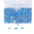 thumbnail image 2 of Terminal Block Connector, 100Pcs PCB Terminal Block Plastic Housing  For 14 To 22AWG Cable, 2 of 8