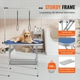 thumbnail image 6 of KFFKFF 36'' Pet Dog Grooming Table Arms x 2 w/ Clamp Foldable Adjustable Height, 6 of 9