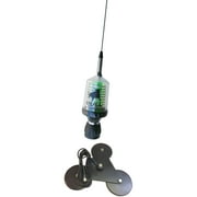 Combo Kit: Sirio Bull 3000 LED 10M CB 3500W Trucker Antenna with Heavy Duty Triplex Mag Mount with Coax