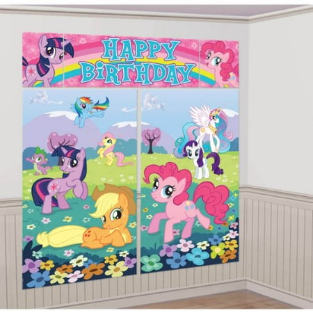  My  Little  Pony  Scene Setter Room Decoration Party  