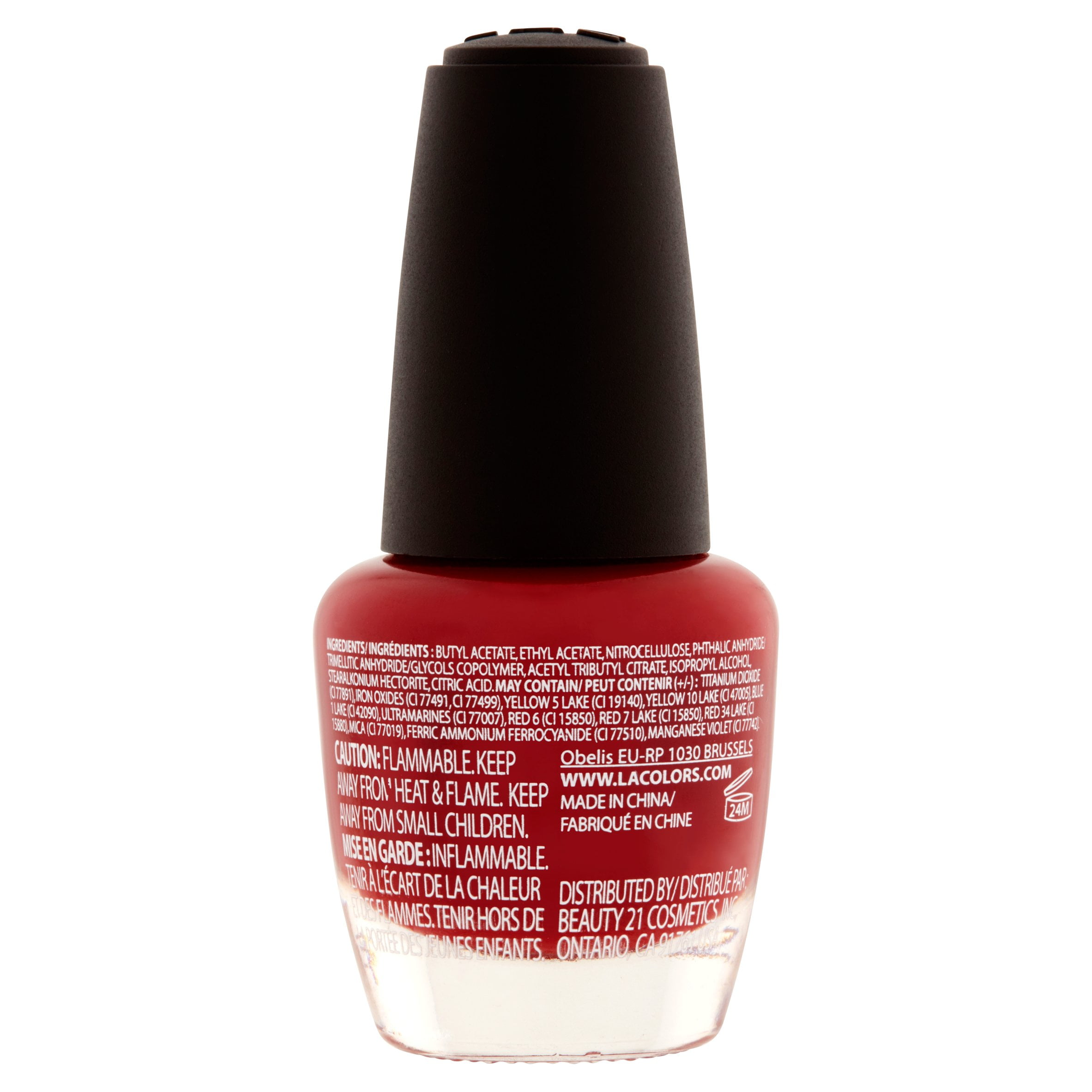 La Colors Nail Polish Yellow Creative Touch