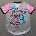 thumbnail image 3 of Camiseta de béisbol Trillest Fresh Prince of Bel Air 23 con impresión digital en caliente para hombre y mujer, camiseta de playa transpirable de verano de 13 colores, 3 of 5