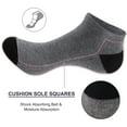 thumbnail image 3 of LOOIKOOS 10 Pairs Cushion Ankle Sock for Men, Low Cut Athletic Comfort Breathable Casual Socks, 3 of 6
