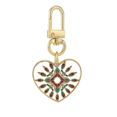thumbnail image 1 of Llavero de Metal Unbranded Asimetrico Corazón Dorado 3,2x3cm, 1 of 3