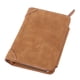 thumbnail image 2 of Monedero vintage con cremallera, diseño de tres pliegues, ranura para varias tarjetas, cartera corta para hombre, bolso para regalo, uso diario, marrón, 2 of 15