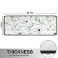 thumbnail image 5 of Kitchen Rugs Sets Of 2,Pioneer Flower Floral Print Pattern Anti Fatigue Kitchen Mat Rugs Non Slip Washable,Decorative Kitchen Floor Mats for Kitchen,Sink,Laundry,17"x47"+17"x47", 5 of 5