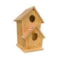 thumbnail image 4 of Casita para pájaros (no requiere montaje). Caja nido gruesa para herrerillos comunes, ideal para descansar y anidar loros. Perfecta para balcón, jardí, 4 of 9
