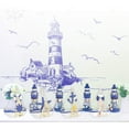 thumbnail image 5 of Meant2ToBe Nautical White Wood Beach Decoration, 5 of 7