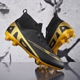 thumbnail image 2 of Botas de fútbol profesionales para hombres, zapatos de entrenamiento resistentes al desgaste, zapatillas de deporte a juego, tacos para adultos, hierba, al aire libre, nuevo, 2 of 5