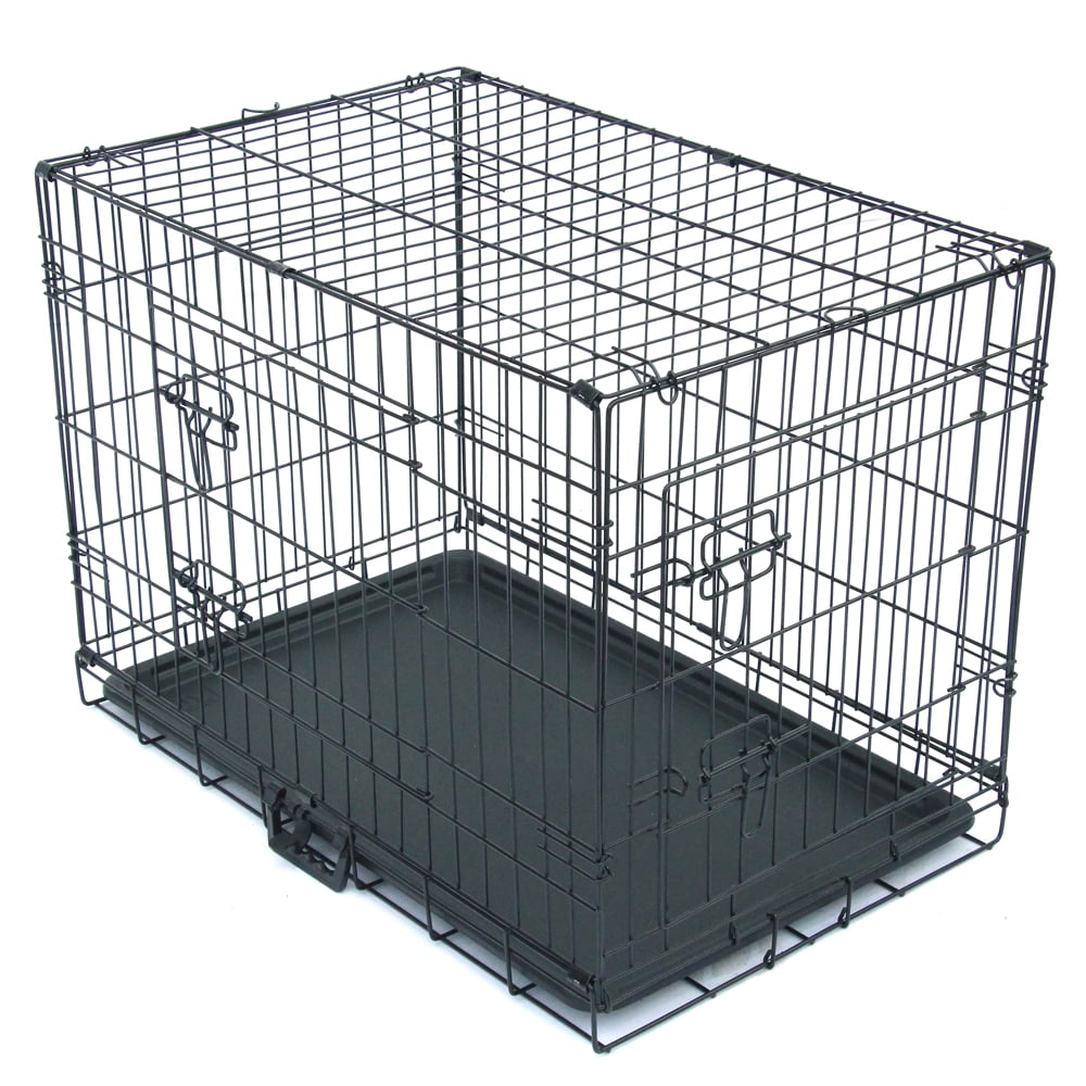 medium 2 door dog crate