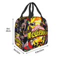 thumbnail image 3 of Bolsa de almuerzo My Hero Academia, linda bolsa de almuerzo con aislamiento, contenedor de almuerzo reutilizable, bolsa de almuerzo térmica, bolsa de mano para picnic, viajes al aire libre, 3 of 5