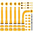 thumbnail image 1 of Recambio de boquilla de gas BESOTDN mejorado (6 kits, amarillo), 1 of 6