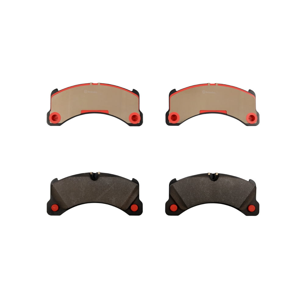 NEW Front Brake Pad Set Premium NAO Ceramic Brembo For Porsche Cayenne