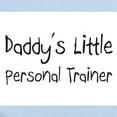 thumbnail image 2 of CafePress - Daddy's Little Personal Trainer Infant Bodysuit - Baby Light Bodysuit, Size Newborn - 24 Months, 2 of 4