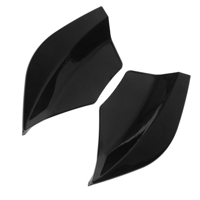 2pcs Rear Bumper Splitter Left Right Aerodynamic Replacement for A Class W176 2012 2018 Glossy Black Spoiler Rear Bumper Side Diffuser Rear Bumper Lip Rear Bumper Spl