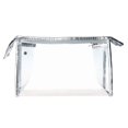 thumbnail image 2 of Clear Cosmetic Bag Storage for Makeup 1PC Silver Bags Sleek and Stylish Design for Organizing, 2 of 7