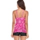 thumbnail image 1 of Trajes De Baño, Conjunto De Pantalones Cortos Para La Parte Superior Del Tanque De Natación, Pantalones Cortos De Natación Para Niños, Ligeros, Elásticos Y Elegantes Para Octpeak Rosa XL, 1 of 5