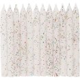 thumbnail image 1 of Unique Party - Vela Diseño Espiral de Purpurina Cumpleaños - Pack de 24 (Blanco), 1 of 2