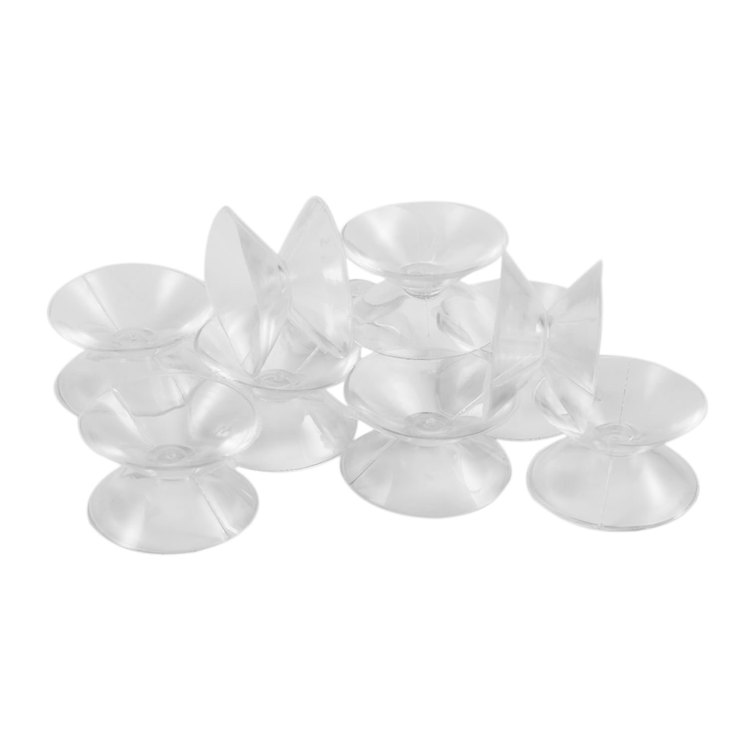 10 x Air suction cup Double sided silicone for Aquarium fish K6V2 