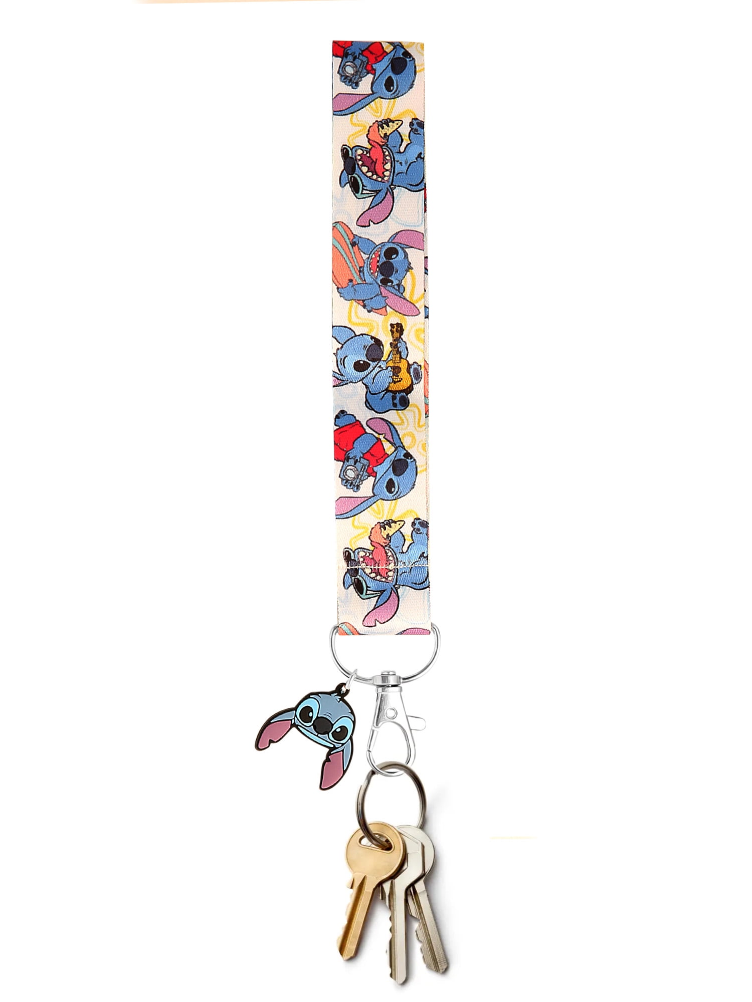 Disney's Stitch Unisex Wrist Lanyard with Stitch Charm
