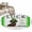 Green Grey, variant on Entryway Rug 2'x3', St. Patrick's Day Small Rug for Kitchen Bathroom Door Mat Indoor Entrance, Spring Lucky Hats Dogs Grass Striped Non-Slip Area Rugs Floor Mats Carpet Front Door Rugs