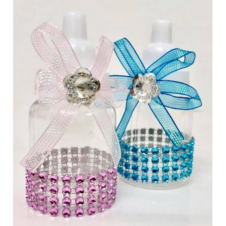 Baby Bottle Baby Shower Party Favors Fillable Prizes Pink And Blue