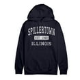 thumbnail image 1 of Spillertown Illinois Classic Established Premium Cotton Hoodie, 1 of 1