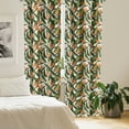 thumbnail image 2 of Ambesonne Botanical Curtains, Exotic Summer Jungle, Pair of 28"x95", Multicolor, 2 of 5