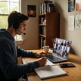 thumbnail image 6 of 15.6" FHD Laptop-16GB RAM 256GB SSD Intel Pentium Quad-Core N100 (Up to 3.4GHz)-with Backlit Keyboard Fingerprint WiFi 6 BT5.2 2 Years Warranty Windows 11 Gray, 6 of 7