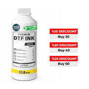 Premium DTF Ink - White 1 Liter