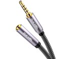 thumbnail image 1 of Dukabel Cable De Extensión De 3,5 Mm (8 Pies/2,4 Metros) Trrs Extensión De Auriculares De 4 Polos Macho A Hembra Extensor De Audio De 3,5 Mm Compatible Con Micrófono Para Teléfonos Inteligentes Tv Aut, 1 of 4