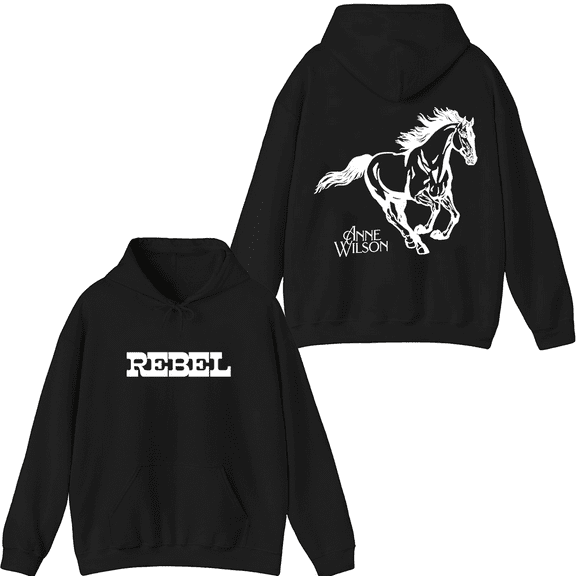 Anne Wilson Merch Rebel Hoodie Printed Hoodies Fashion Unisex Men Women Long Sleeve Pullover