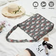 thumbnail image 2 of Stylish Hedgehog Night Scene Crossbody Purse - Versatile Multi-Pocket Shoulder Bag for College Students, 2 of 5