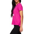 thumbnail image 2 of Reebok Women's Ultimate Slinky Jersey Logo Cropped Tee, 2 of 4