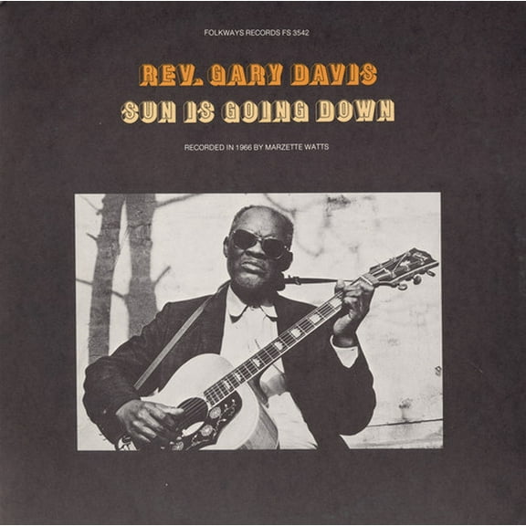 Rev. Gary Davis - Sun Is Going Down - Music & Performance - CD
