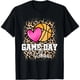 thumbnail image 1 of Playera de Mujer de Baloncesto con Estampado de Leopardo Divertida y Creativa para el Día del Juego, 1 of 5