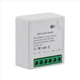 thumbnail image 2 of 2X Interruptor Inteligente TUYA MiNi 16A, Versión Sin Medidor, Interruptor Inteligente Wifi, Control por Voz, Módulo de Relé de Luz para Automatización del Hogar, 2 of 5