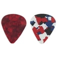 thumbnail image 2 of Comfortable Guitar Strap, Easy Installation, Portable, Fully Fixed, Accessories with Picks, Dense Plaid Pattern, 2 of 2