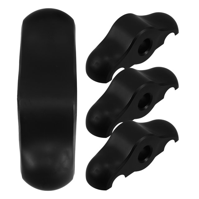 FENGGUIQU 4Ud Accesorios Para Indoor Estabilizadores De Pies En Color Negro