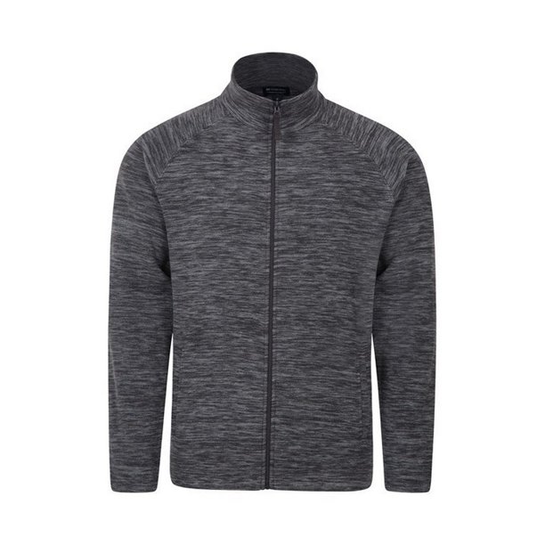 Mountain Warehouse - Forro Polar Snowdon Jaspeada para Hombre (Carbón)