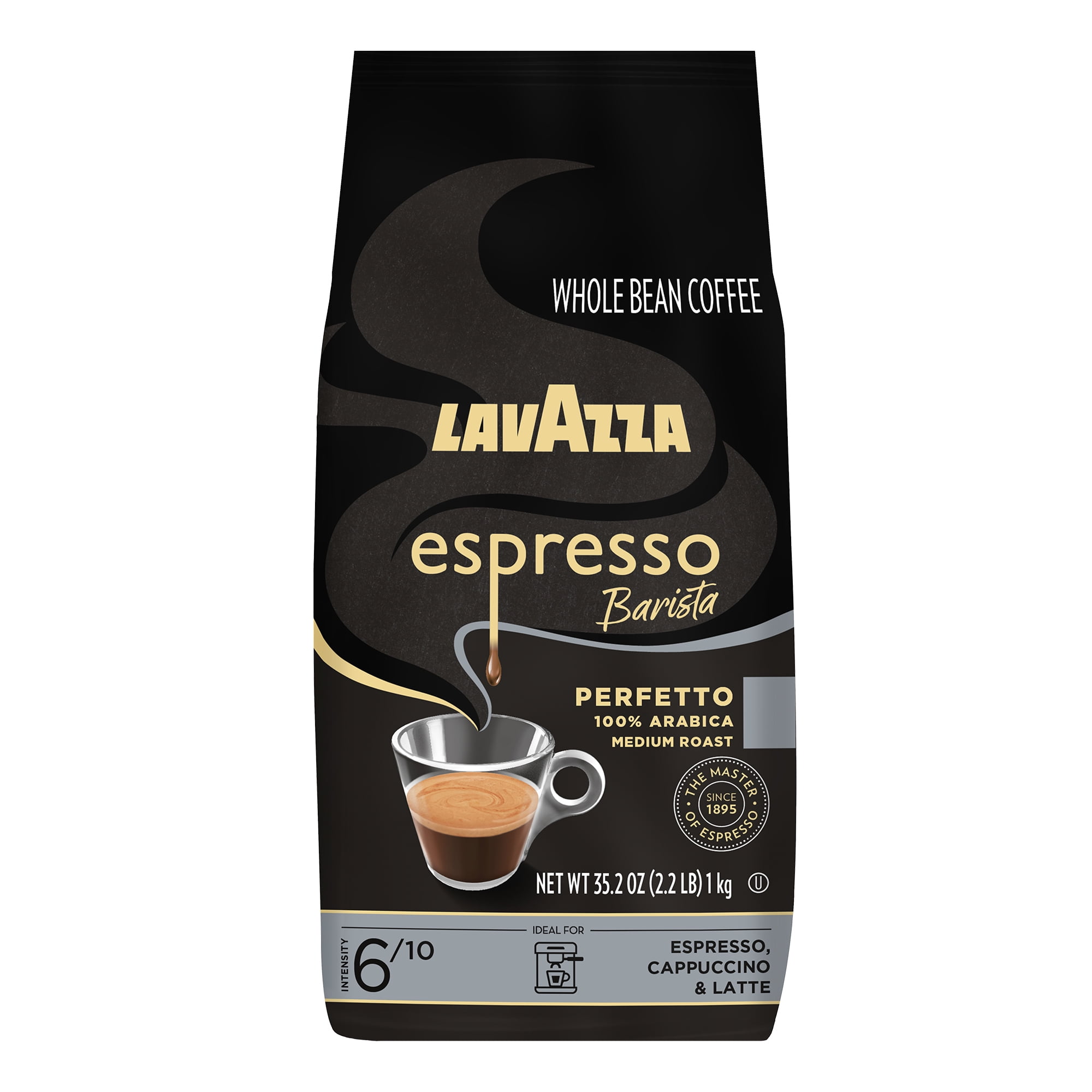 Julius Meinl Crema Espresso Classico Coffee Beans - Medium Roast, 1kg Bag (Pack Of 3)